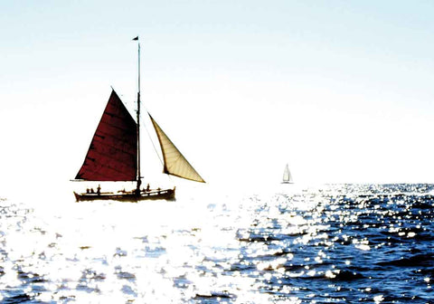 VELA ROJA - BARCOS